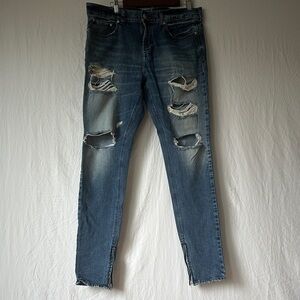 PacSun Men's Ripped Denim Jeans